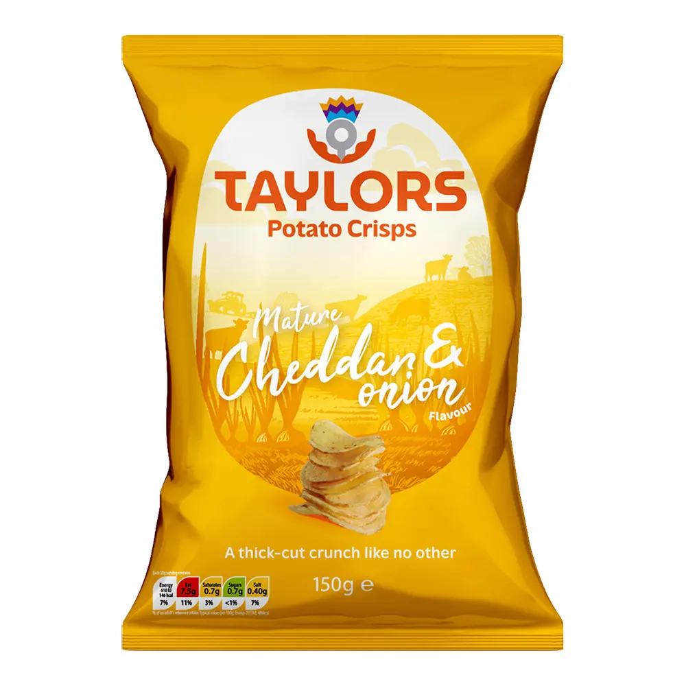 蘇格蘭Taylors厚切洋芋片/ 切達洋蔥風味