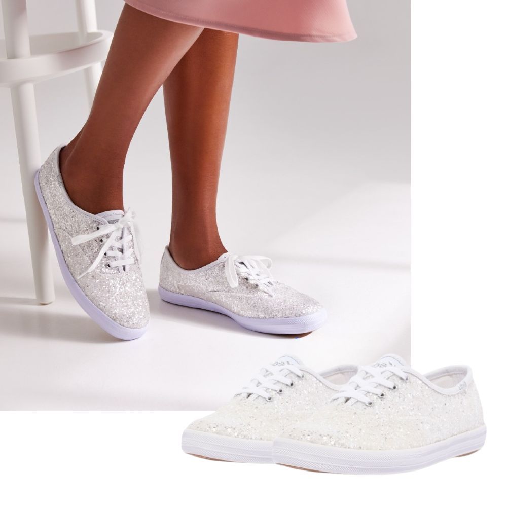【KEDS】CHAMPION GLITTER CEL 閃亮休閒鞋 WF66846/ US8.5 (25.5cm)