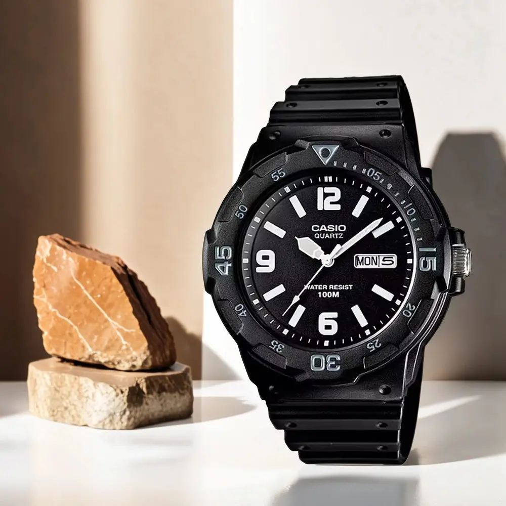 開學限定➤CASIO 卡西歐 學生錶 DIVER LOOK 潛水運動風手錶 考試手錶 交換禮物 MRW-200H-1B2V