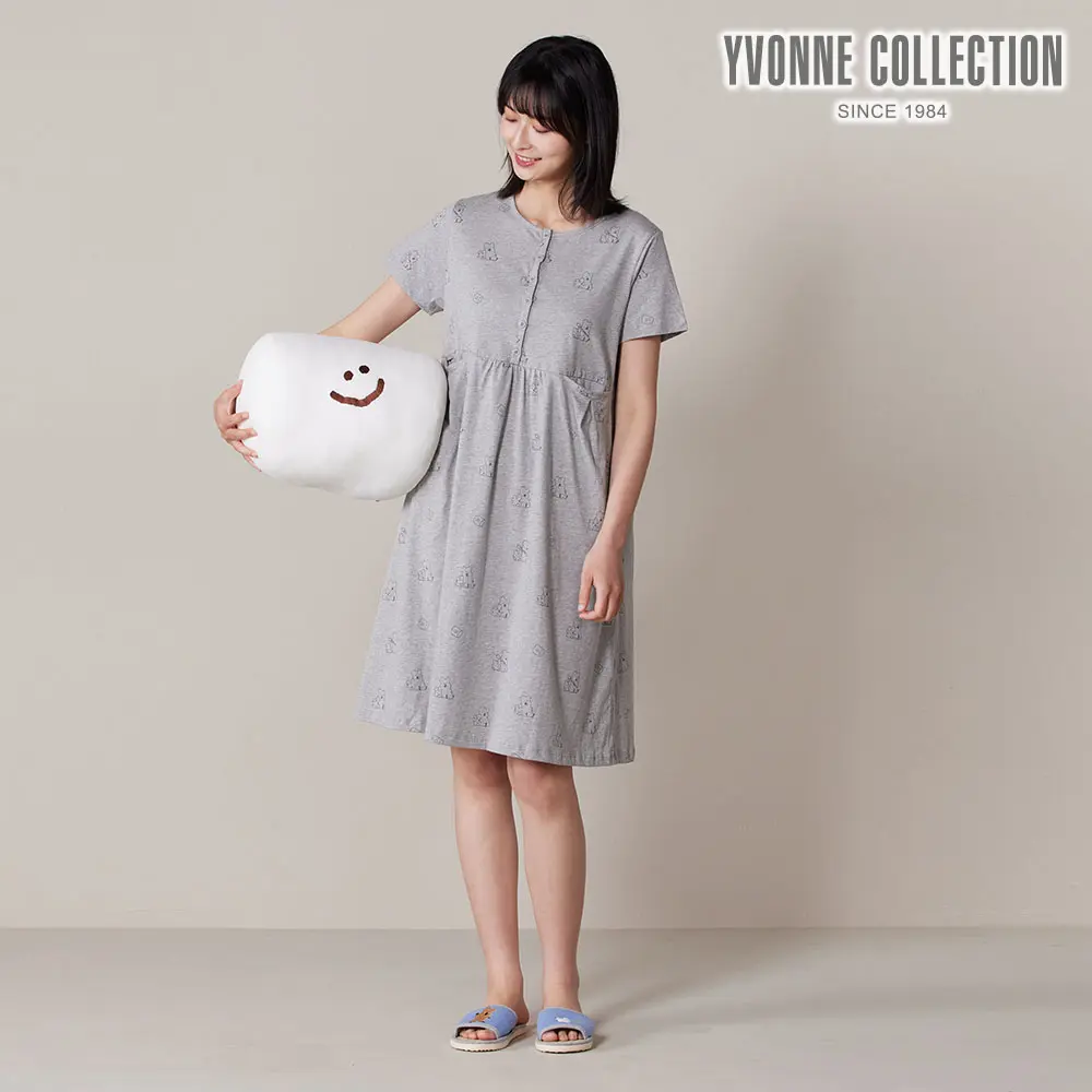 YVONNE COLLECTION MARSH 圓筒短抱枕(DINOTAENG)