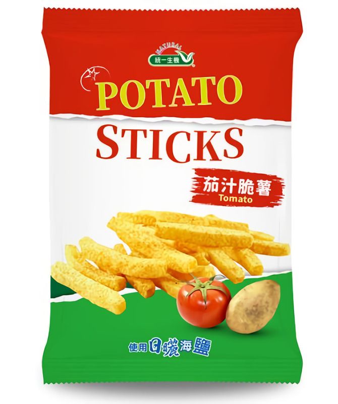 統一生機茄汁脆薯