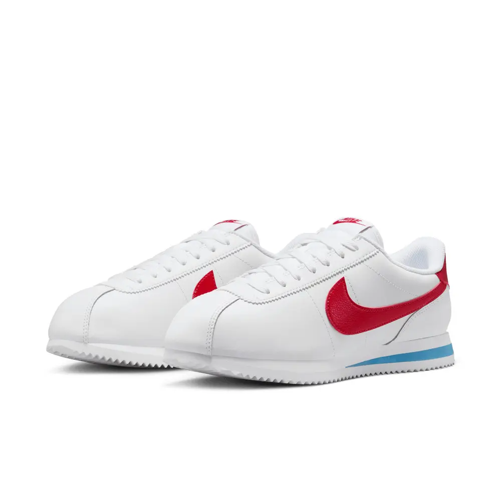【NIKE】W NIKE CORTEZ 復古休閒鞋/白藍紅/女鞋-DN1791108/ US6.5/23.5CM