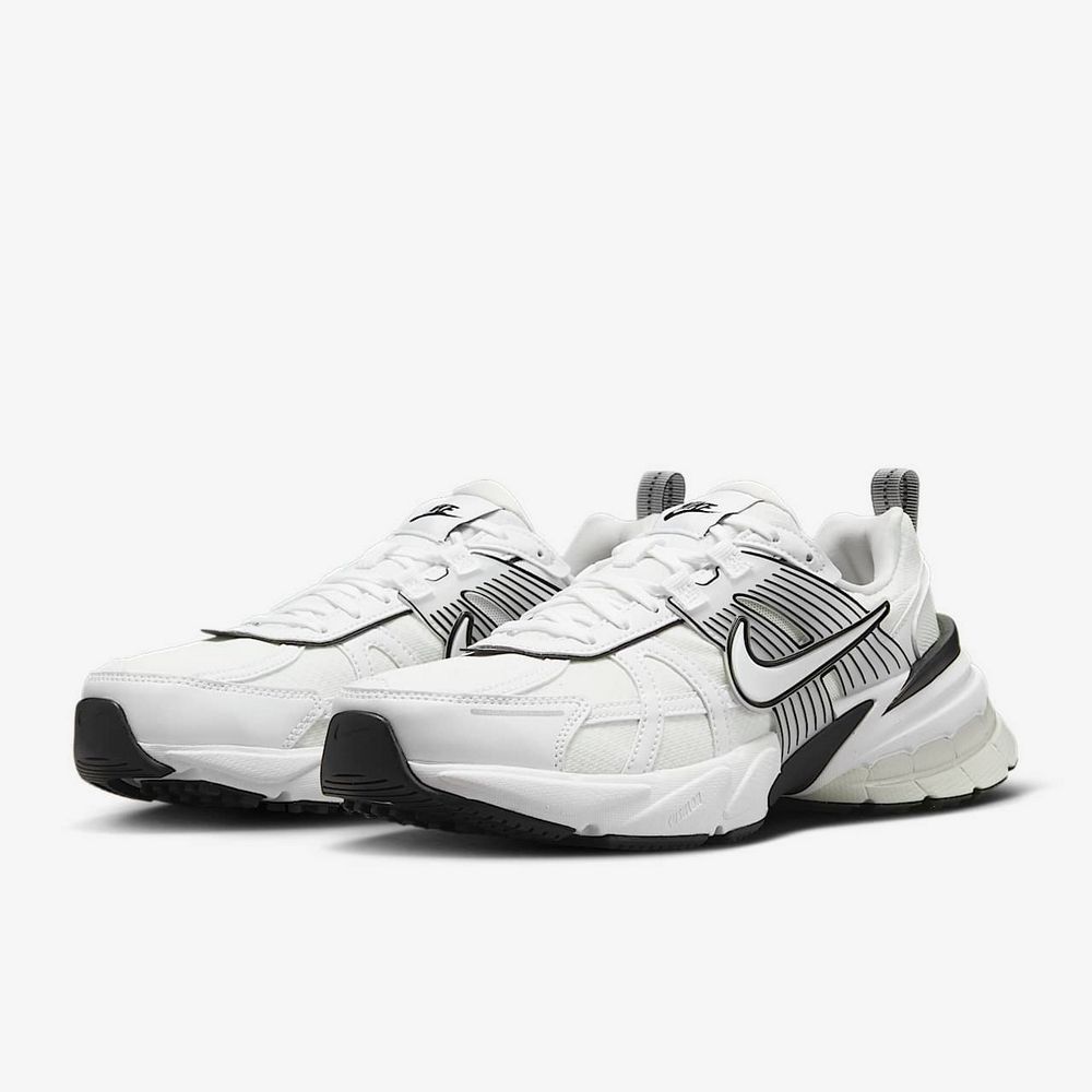 【NIKE】W NIKE V2K RUN 復古老爹鞋/白黑/女鞋-HF5342100/ US9.5/26.5CM