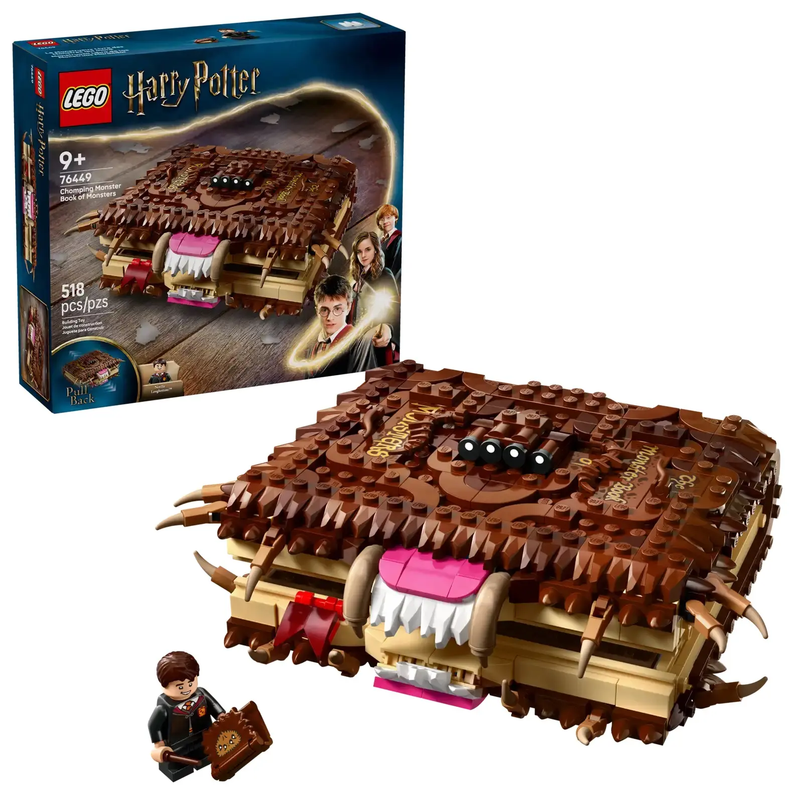 LEGO樂高積木/ 哈利波特/ 76449/ 會咬人的怪獸的怪獸書