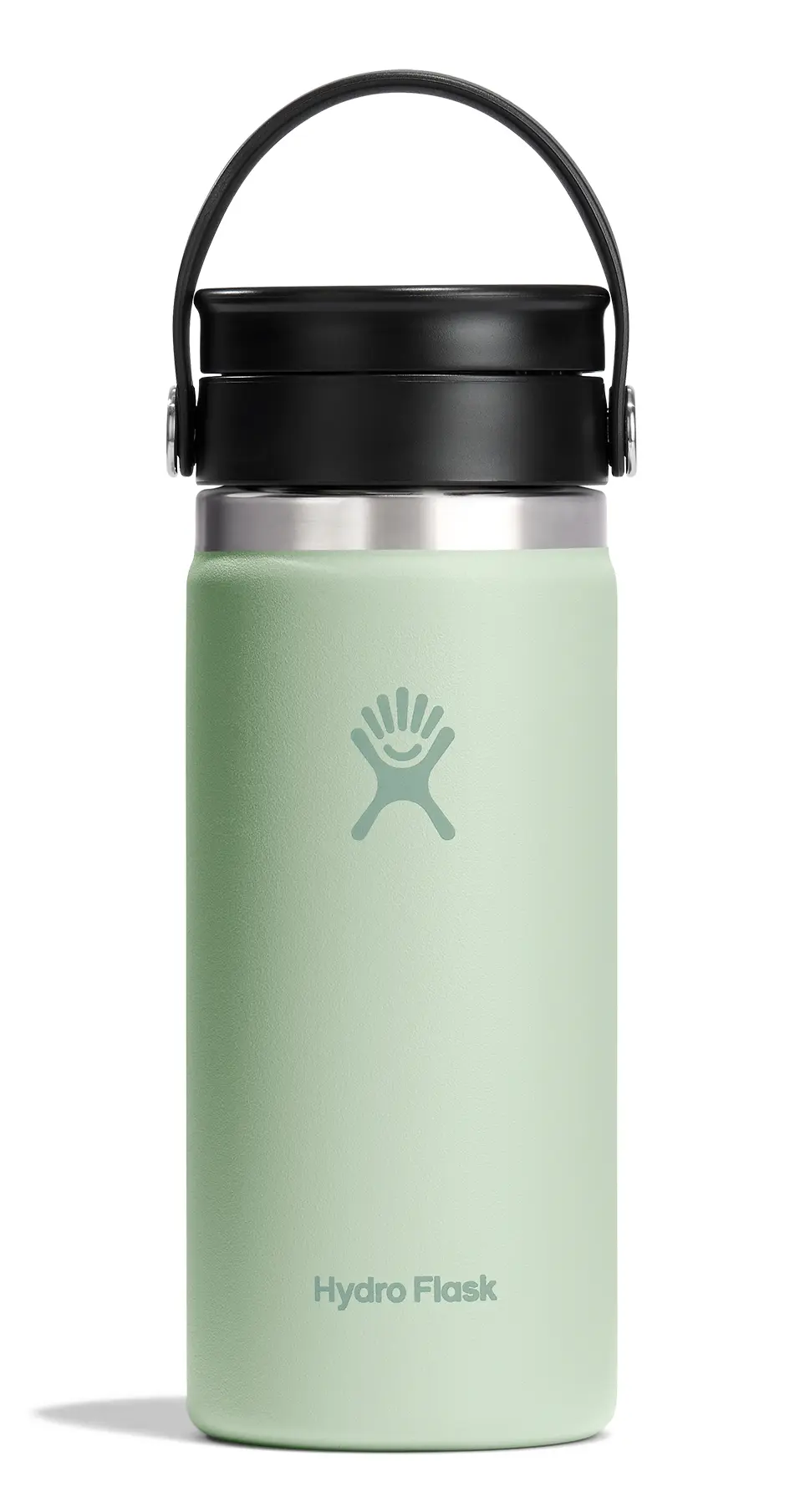 Hydro Flask 16oz旋轉咖啡蓋保溫鋼瓶/ 蘆薈綠
