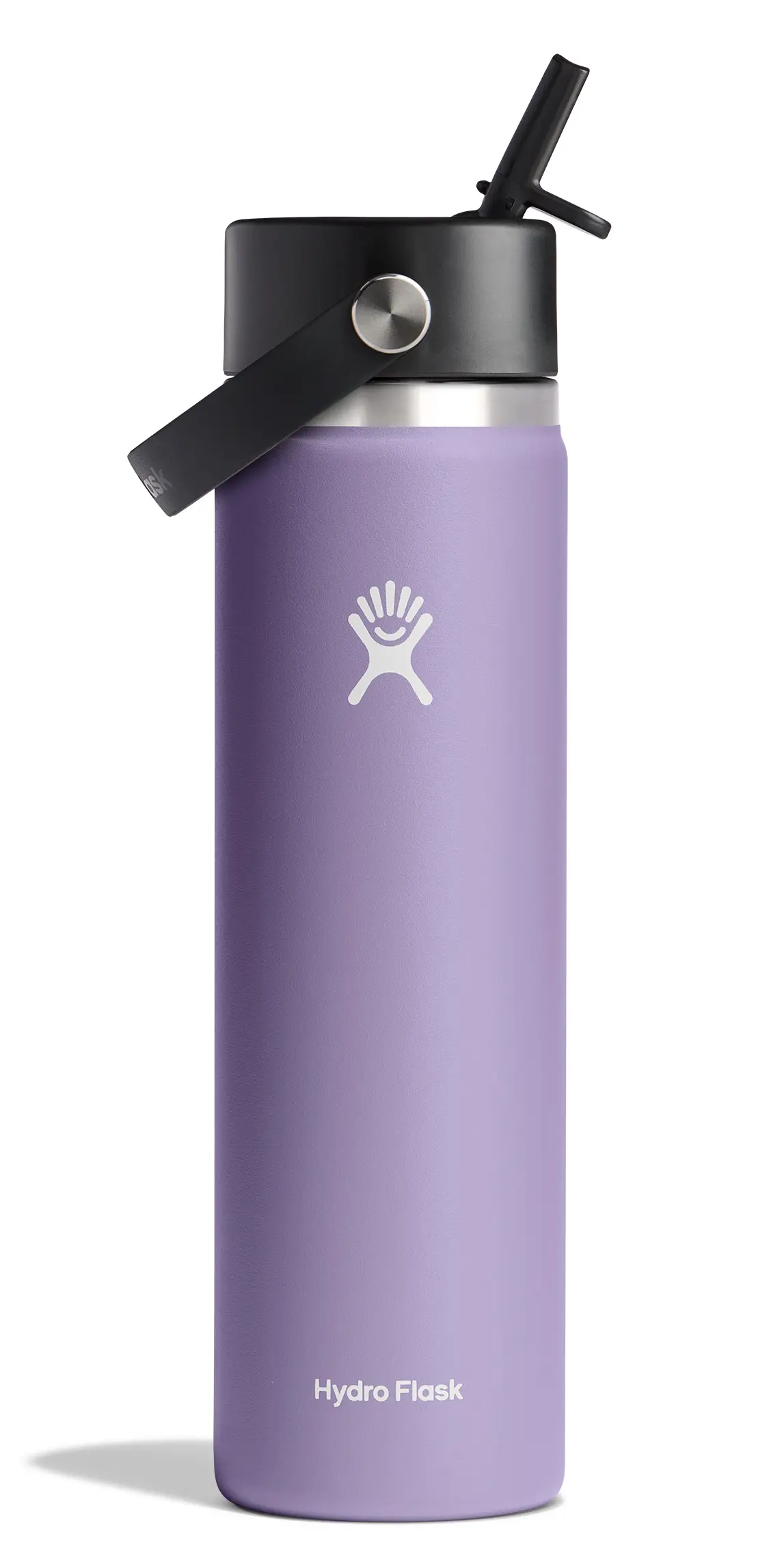 Hydro Flask 24oz寬口吸管真空保溫鋼瓶/ 月影紫