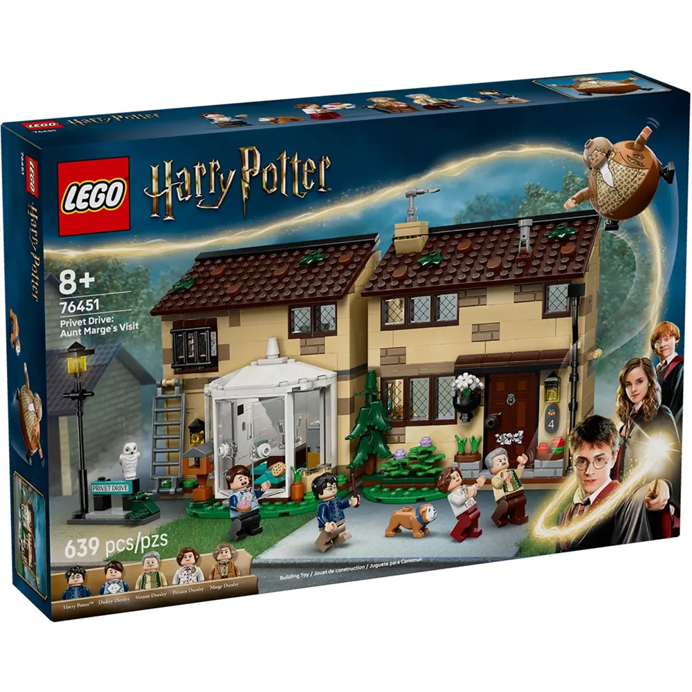 LEGO樂高積木/ 哈利波特/ 76451/ 水蠟樹街: 瑪姬姑姑來訪