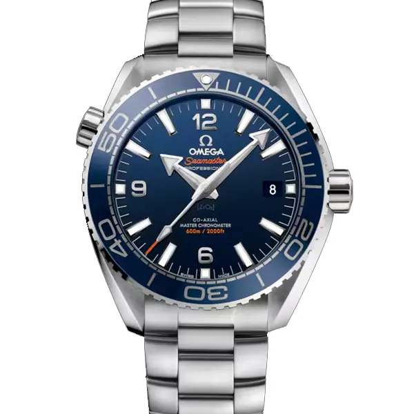 【OMEGA 歐米茄】海馬系列 潛水六百米 藍海馬鍊帶款 43.5mm