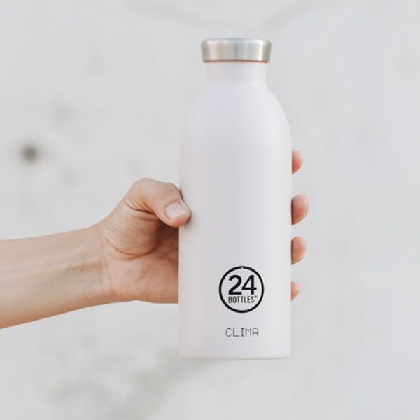 24Bottles 不銹鋼雙層保溫瓶/ 500ml/ 冰雪白(高耐磨面)