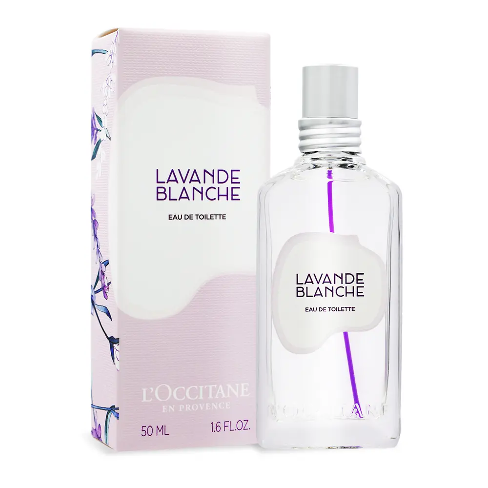 L'OCCITANE 歐舒丹 白薰衣草淡香水(50ml)-公司貨