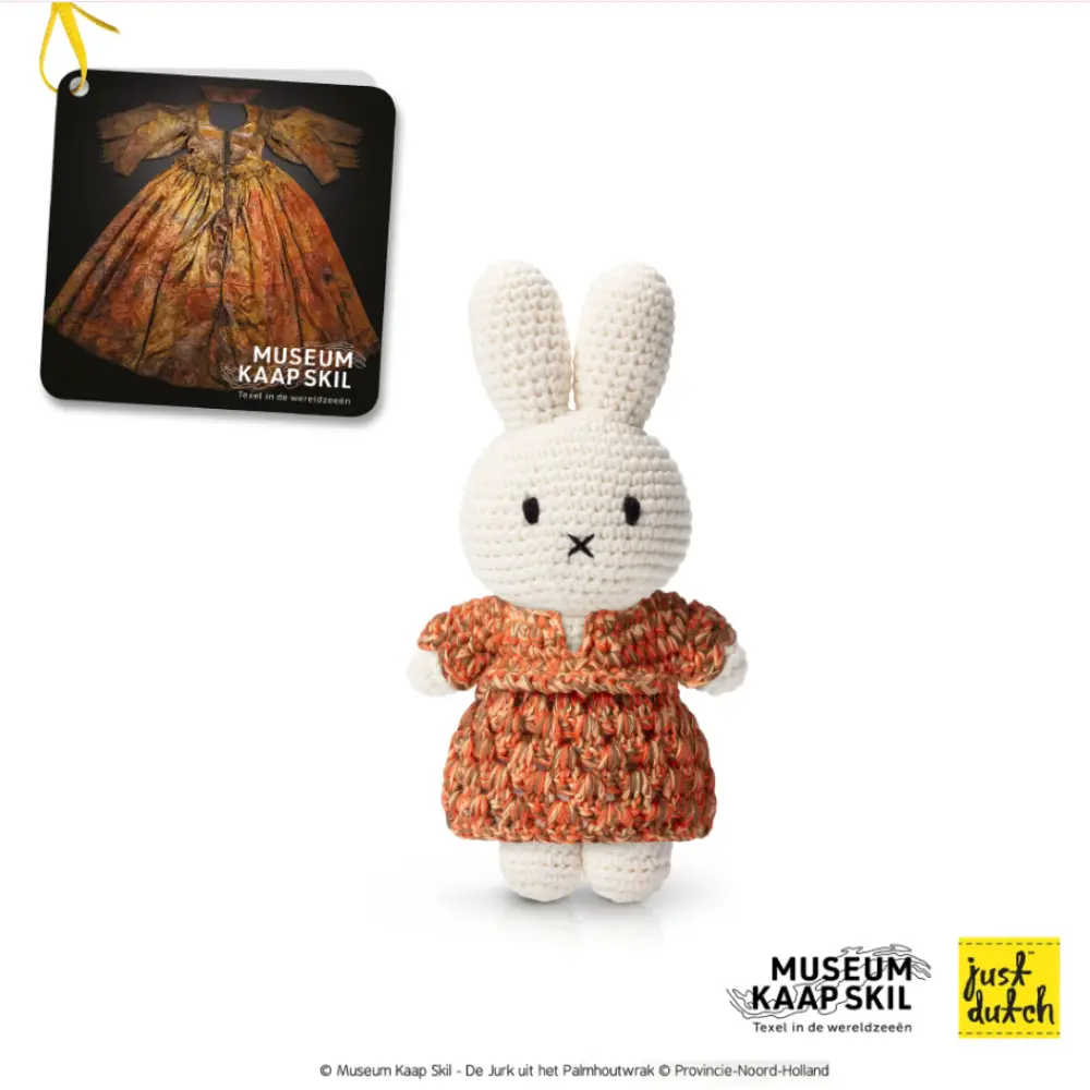 荷蘭 Just Dutch 手工編織Miffy布偶/ Museum Kaap Skil/ Kaap Skil Dress
