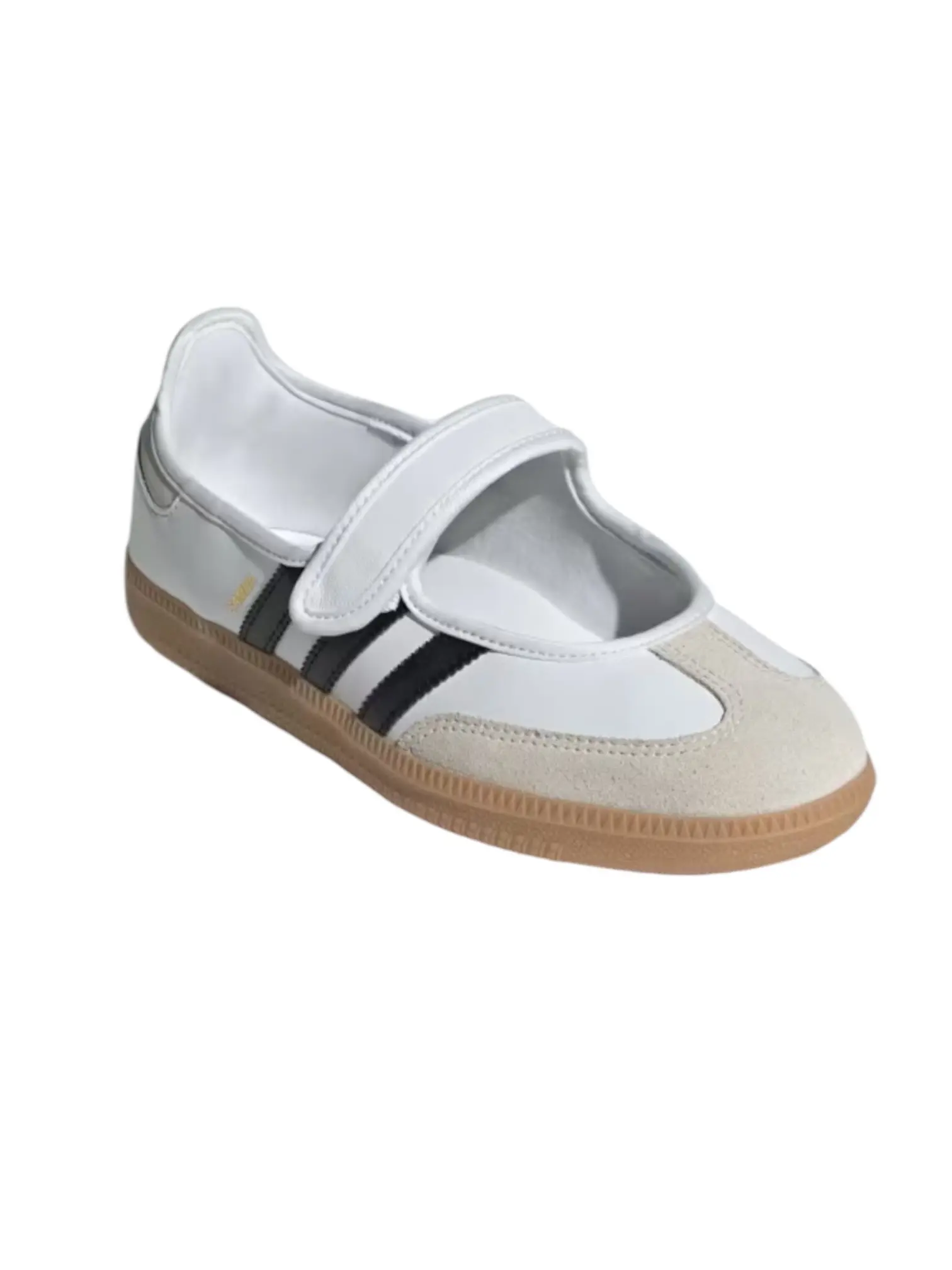 【現貨】ADIDAS SAMBA JANE 瑪莉珍鞋(JR1402/白/瑪莉珍鞋/芭蕾舞鞋/平底鞋/JP24/平行輸入)
