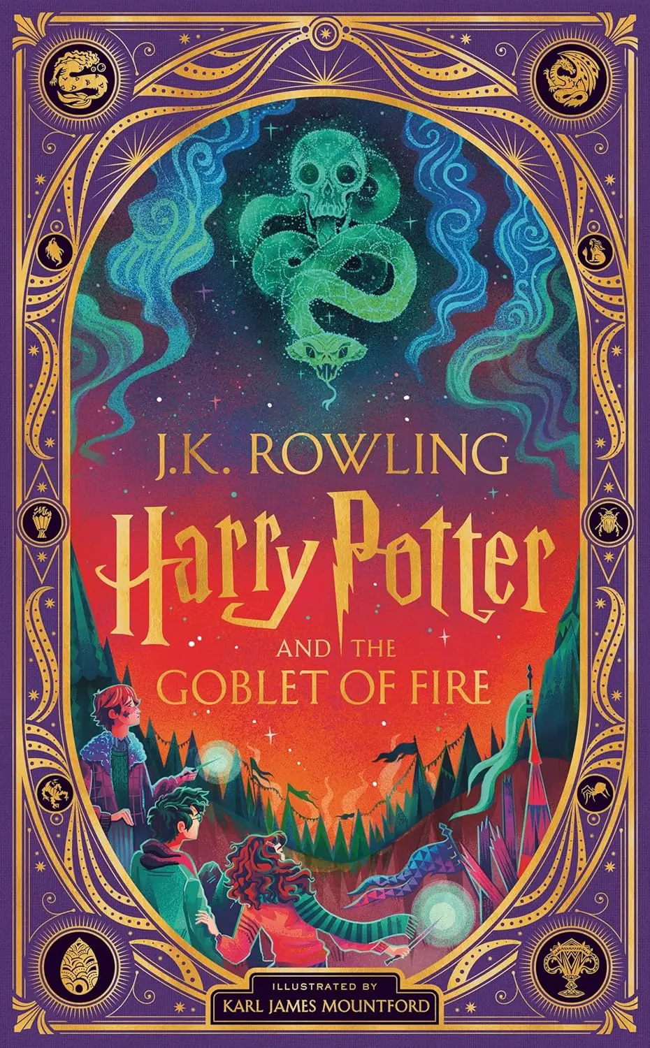 哈利波特魔法機關書4➤Harry Potter and the Goblet of Fire (Interactive Illustrated Ed.)