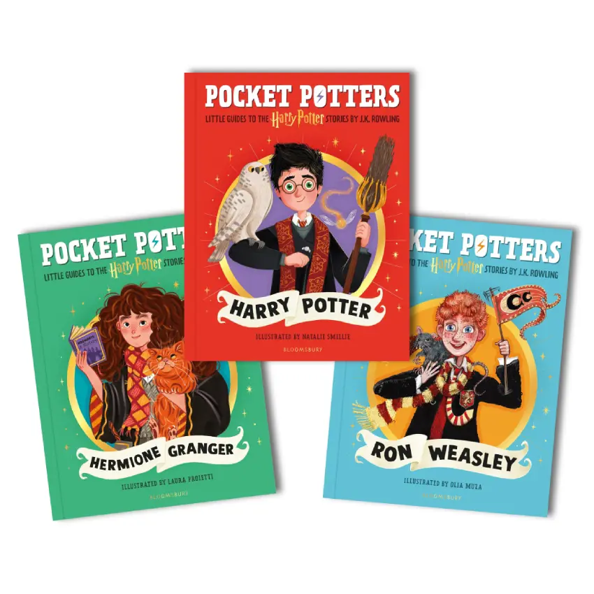 【哈利波特巫師指南套書】Pocket Potters (3冊合售)