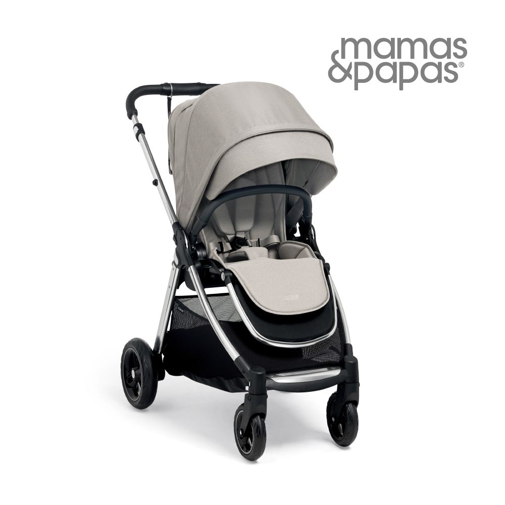 Mamas & Papas 穿山甲雙向手推車XT3 雙向 高景觀 可平躺 新生兒 嬰兒手推車 0m+(鹿棕灰)