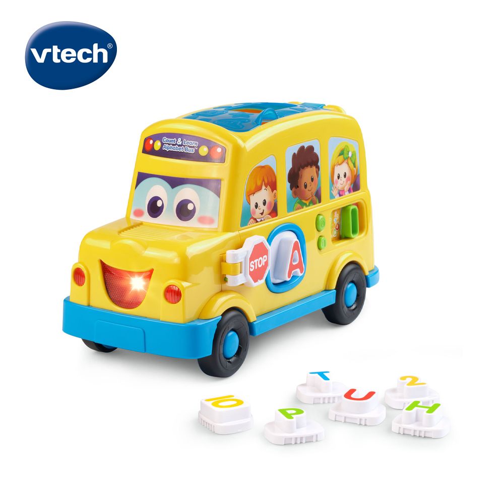 vtech數數音樂字母學習校車