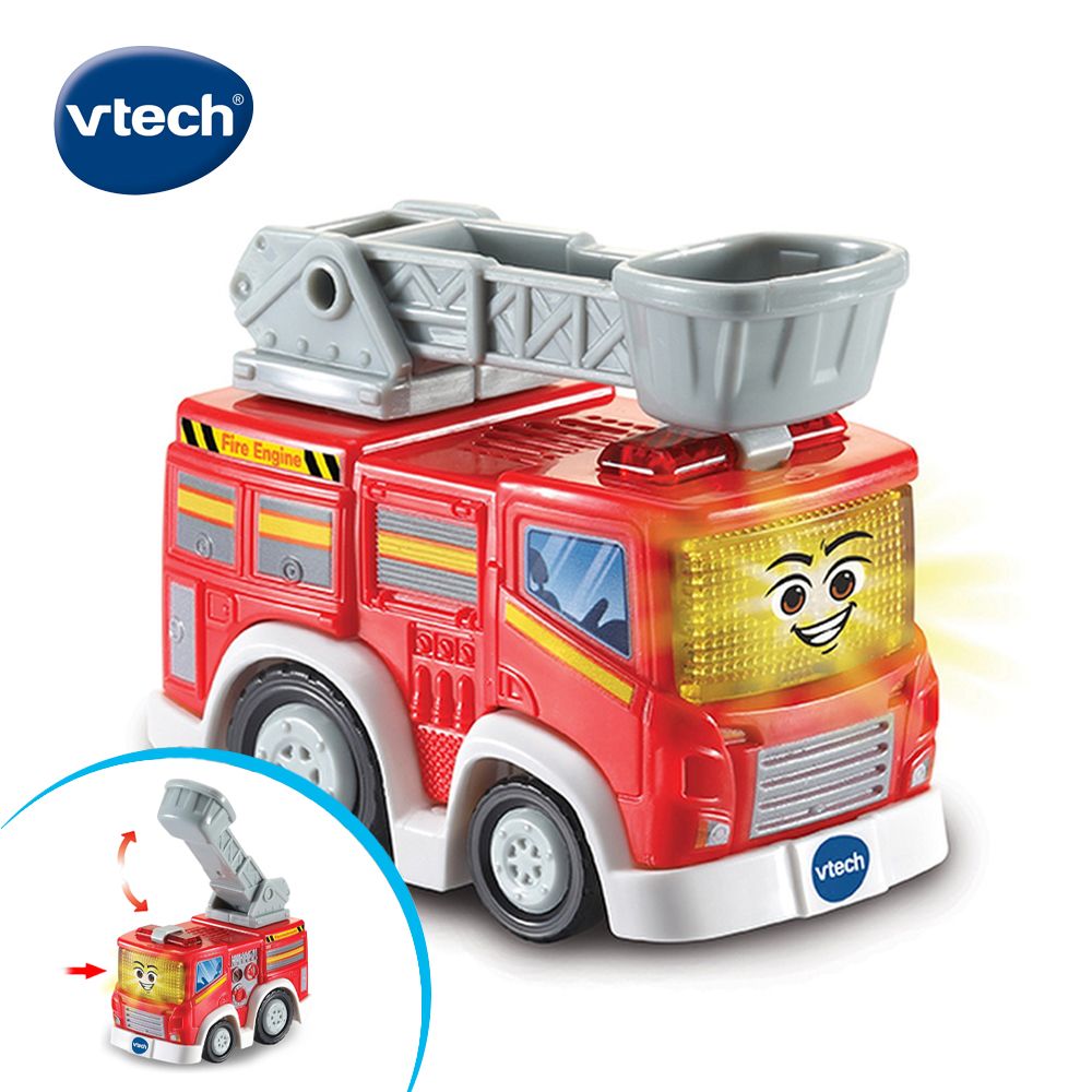 vtech聲光城市嘟嘟車/ 救援消防車
