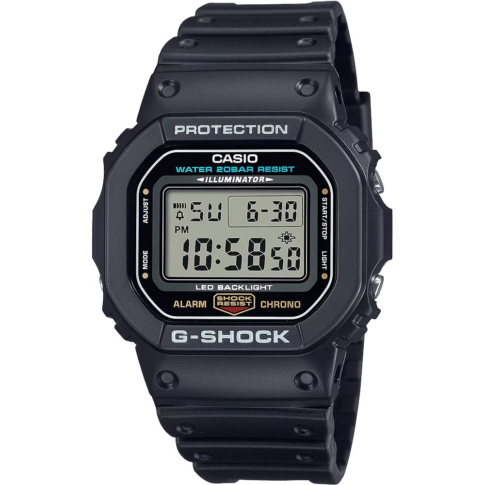 CASIO 卡西歐 G-SHOCK 經典 DW-5600系列電子錶 手錶 DW-5600UE-1
