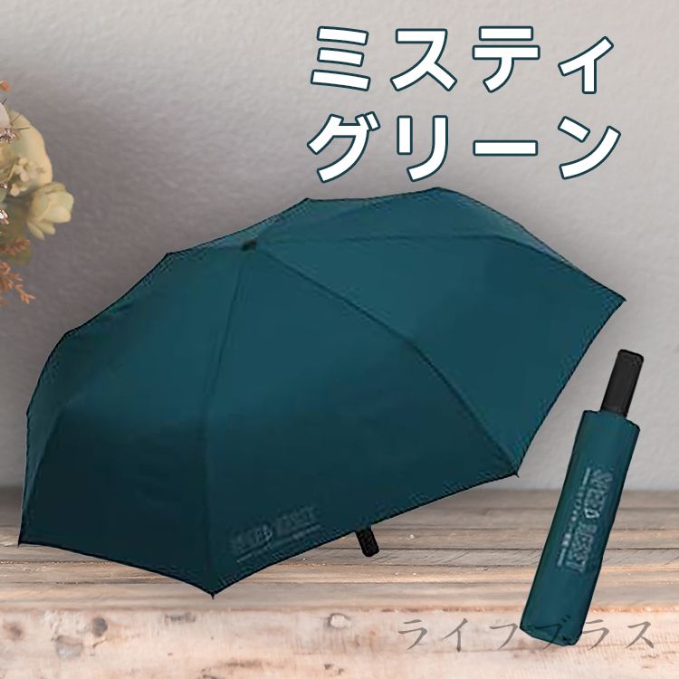 SPEED RESET記憶迅收自動傘-1支/ 迷霧綠