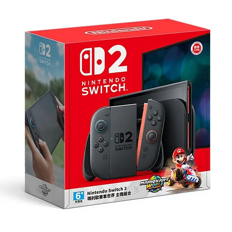 Nintendo Switch 2 台灣公司貨/ 瑪利歐賽車世界主機組合