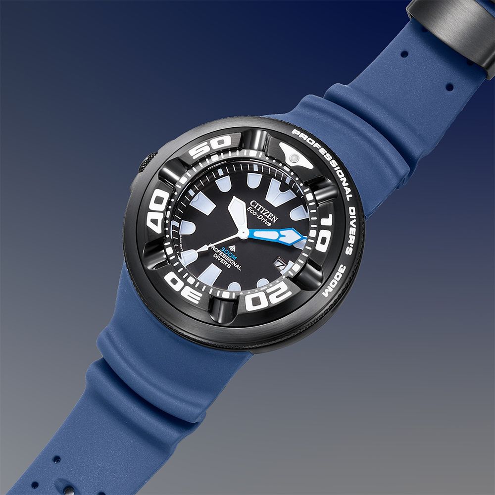 CITIZEN 星辰 PROMASTER 限量 光動能300米潛水手錶 男錶 BJ8055-04E