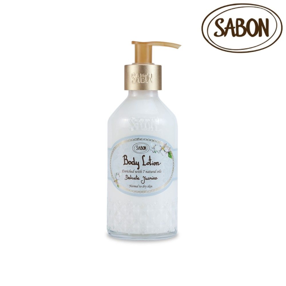 SABON身體乳液/ 茉莉花語/ 200ml/ 圓瓶