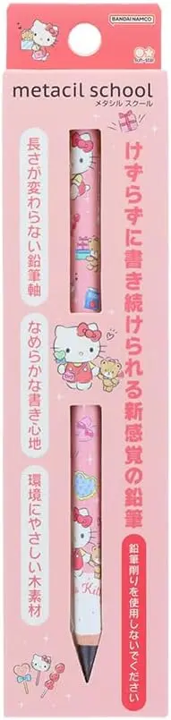 日本 sun-star Metacil School 鉛筆/ 三麗鷗/ Hello Kitty