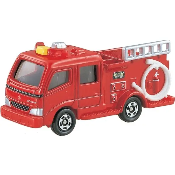 TOMICA小汽車/ Morita紅色消防車