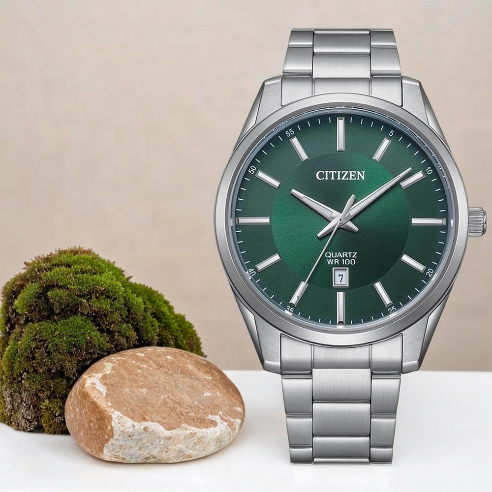 CITIZEN 星辰 紳士日期手錶 男錶-42mm 手錶 BI1031-51Z