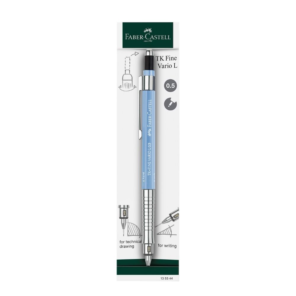 FABER-CASTELL製圖自動鉛筆/ 0.5mm/ 冰藍色