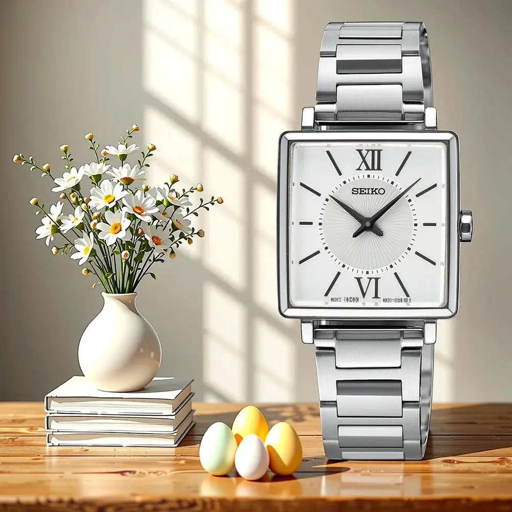 SEIKO 精工 CS 摩登時尚長方形女錶 (SWR111P1/4N30-00N0S)