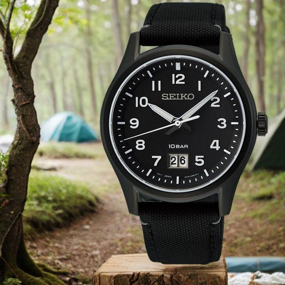 SEIKO 精工 CS系列大日期手錶-39.5mm (SUR571P1/6N76-00K0U)