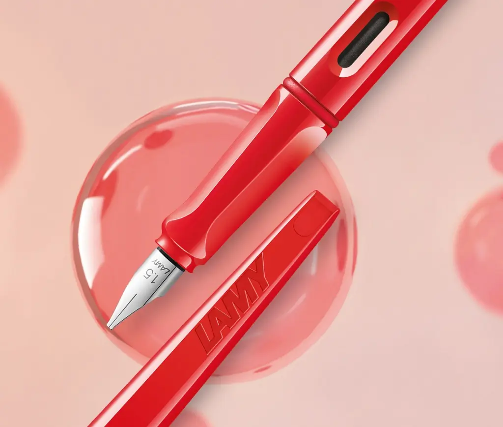 LAMY Joy喜悅鋼筆/ 限量/ 草莓戀人/ 2025理想的文具