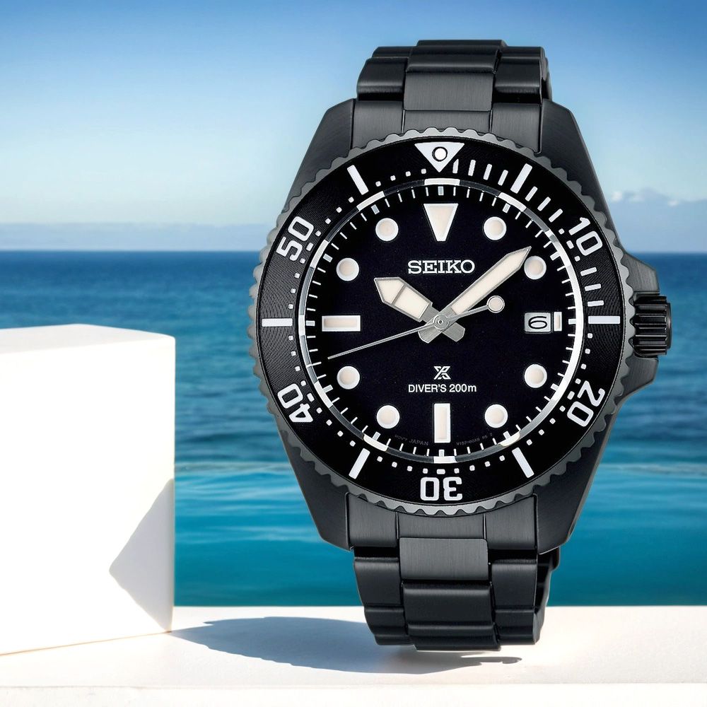 SEIKO 精工 PROSPEX 太陽能200米潛水手錶-41mm (SNE599P1/V157-00A0SD)