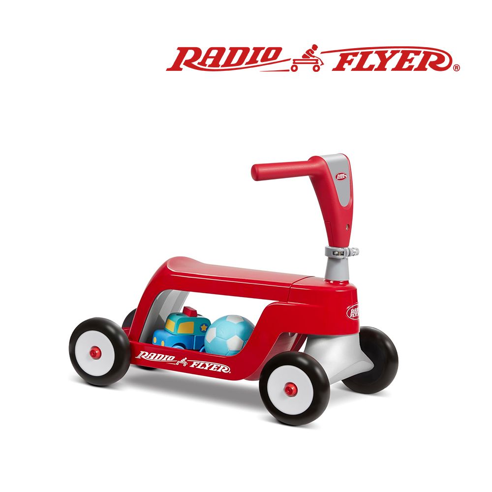 RadioFlyer 小浣熊二合一滑步滑板車v2_615型