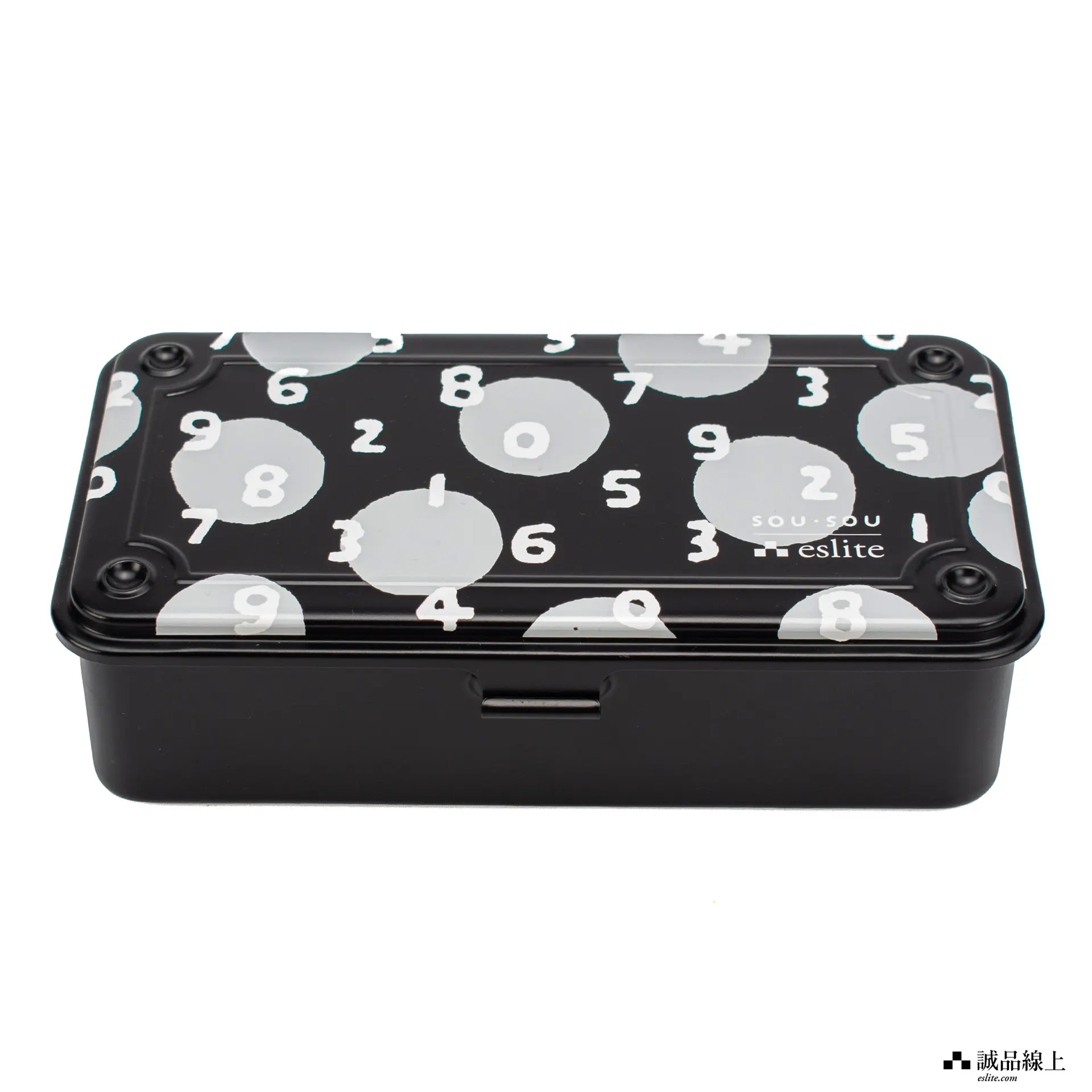 【誠品限定】SOU．SOU X TOYO STEEL方型鋼製單層收納盒T-190/ 科幻/ SO-SU-U十數和圓點/ C