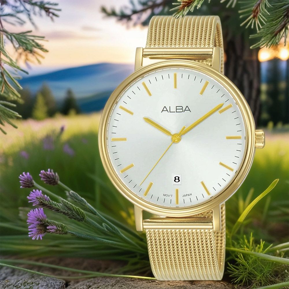 ALBA 雅柏 米蘭帶女錶-36mm (AG8N80X1/VJ32-X342K)