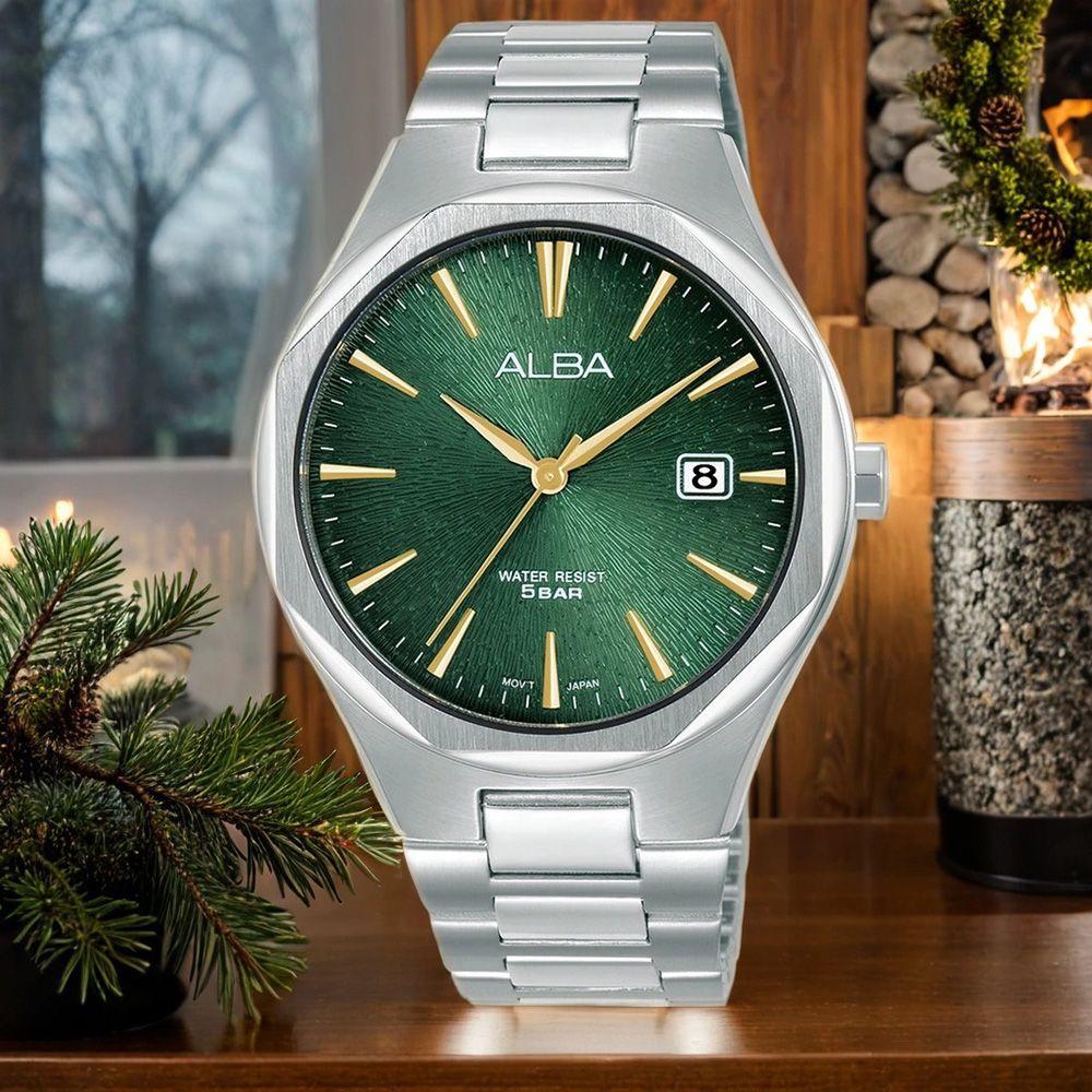 ALBA 雅柏 PRESTIGE 八角時尚手錶-40mm (AS9U55X1/VJ42-X370Q)