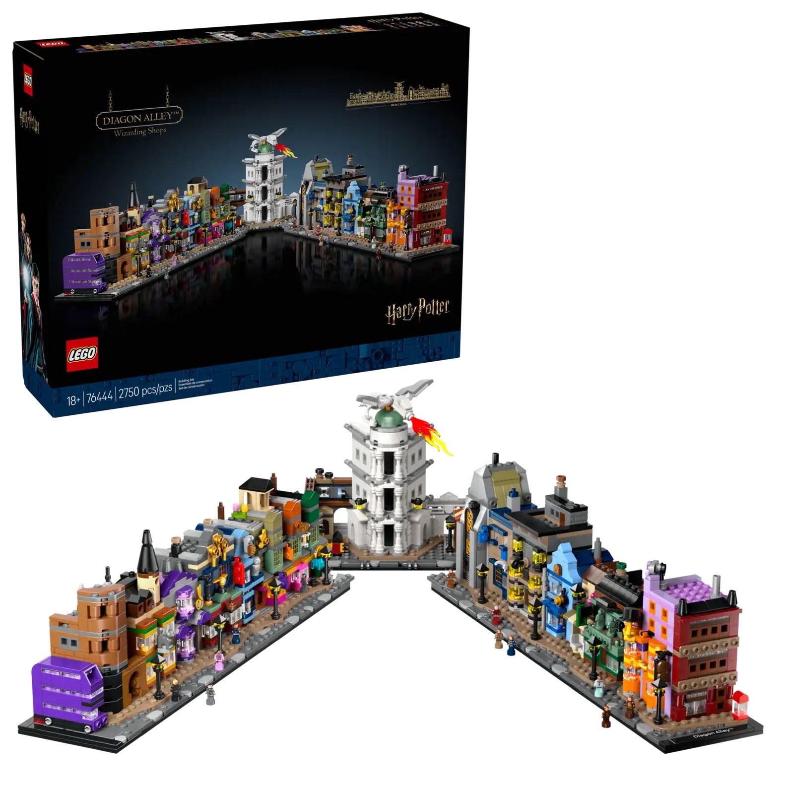 魔法商店街一遊➤LEGO樂高積木/ 哈利波特系列/ 76444/ 斜角巷