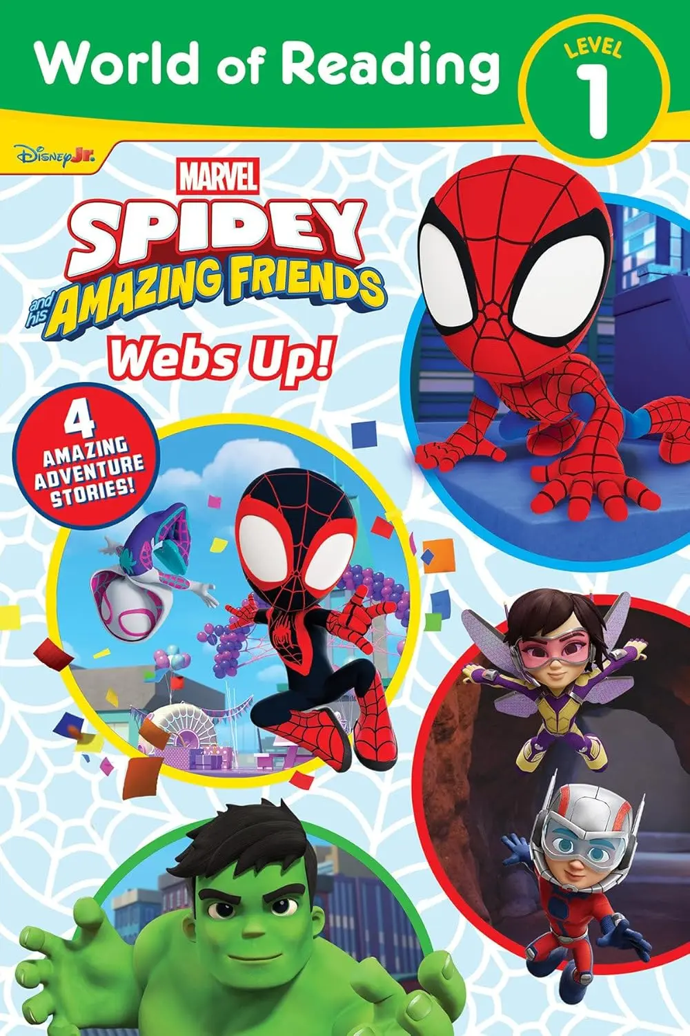 World of Reading: Spidey and His Amazing Friends Webs Up!