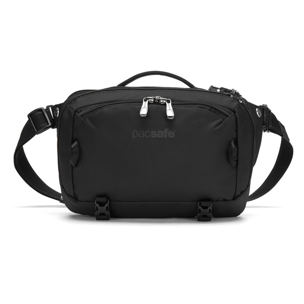 Pacsafe EXP 12"斜肩包 (10L) 黑色