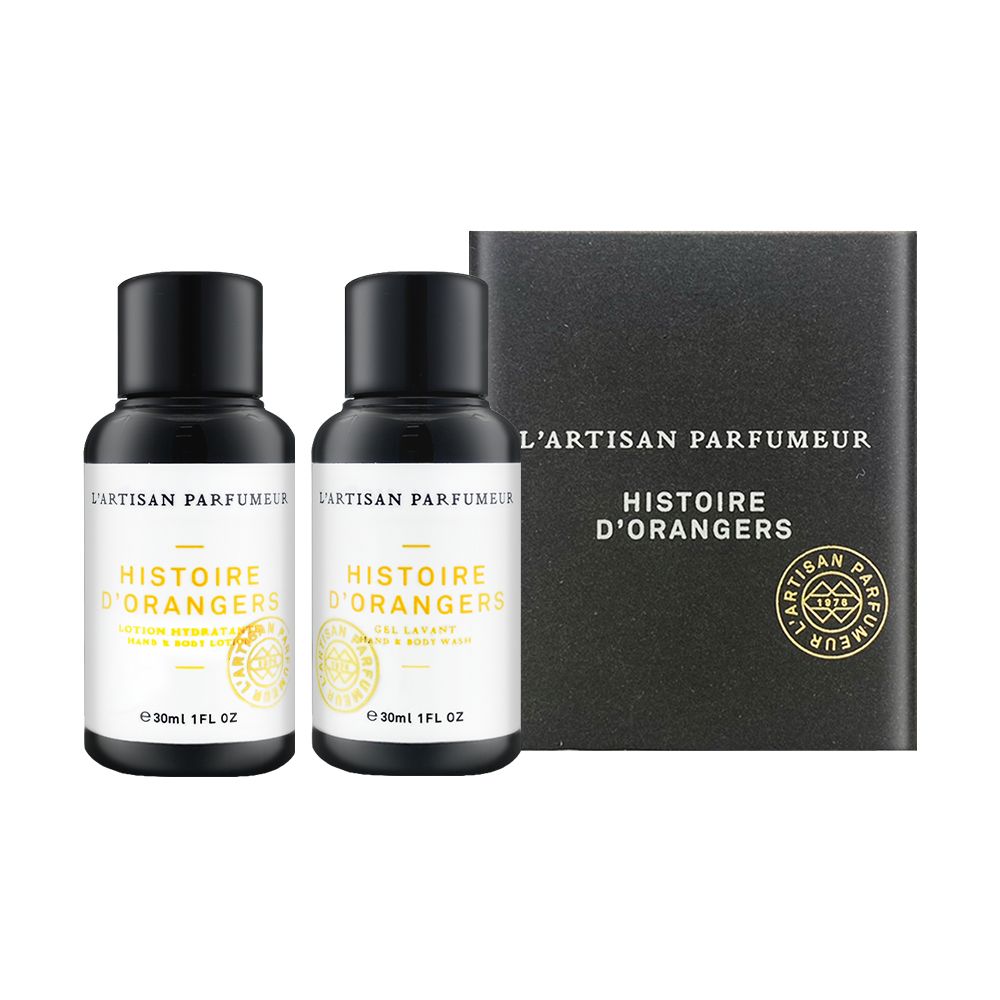 【L'Artisan Parfumeur】阿蒂仙之香橙樹林故事沐浴組 30ml*2-平行輸入