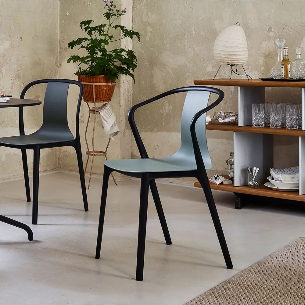 北歐櫥窗/Vitra Belleville Side Chair 美麗城單椅(深海藍)