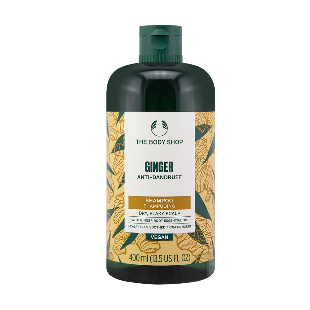 THE BODY SHOP 薑根鏗活調理洗髮精(400ml) 新版_平行輸入