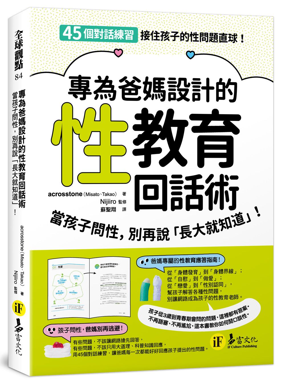 專為爸媽設計的性教育回話術: 當孩子問性, 別再說長大就知道