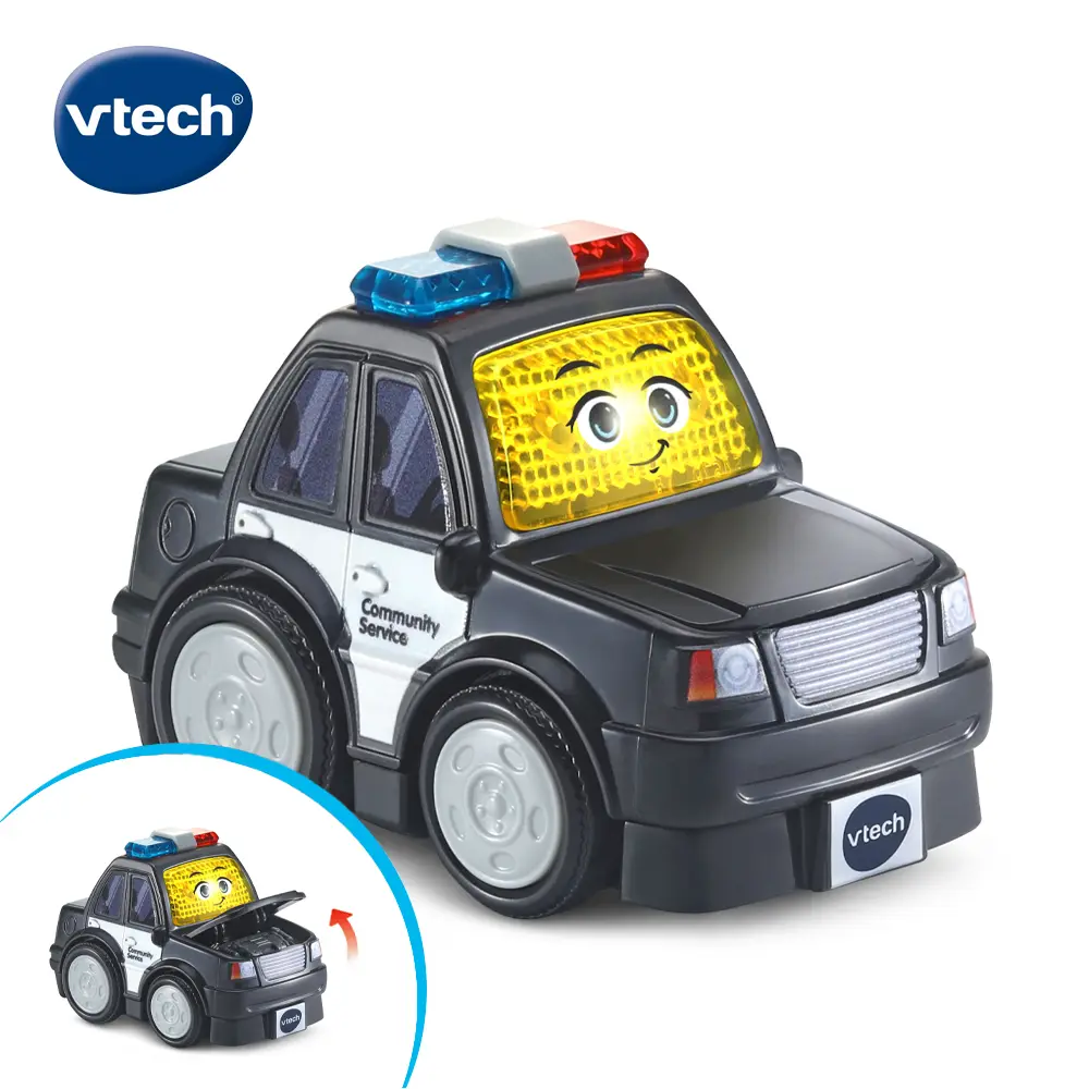 vtech聲光城市嘟嘟車/ 巡邏車
