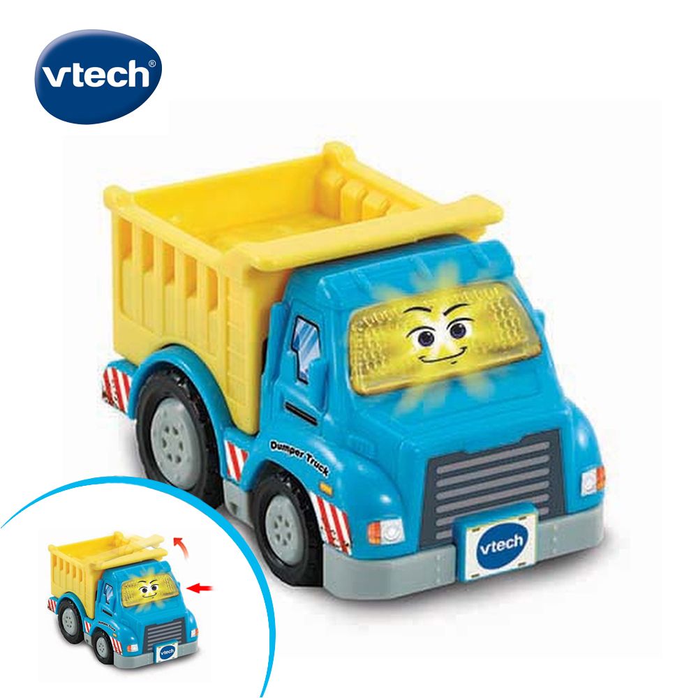 vtech聲光城市嘟嘟車/ 工程傾卸車