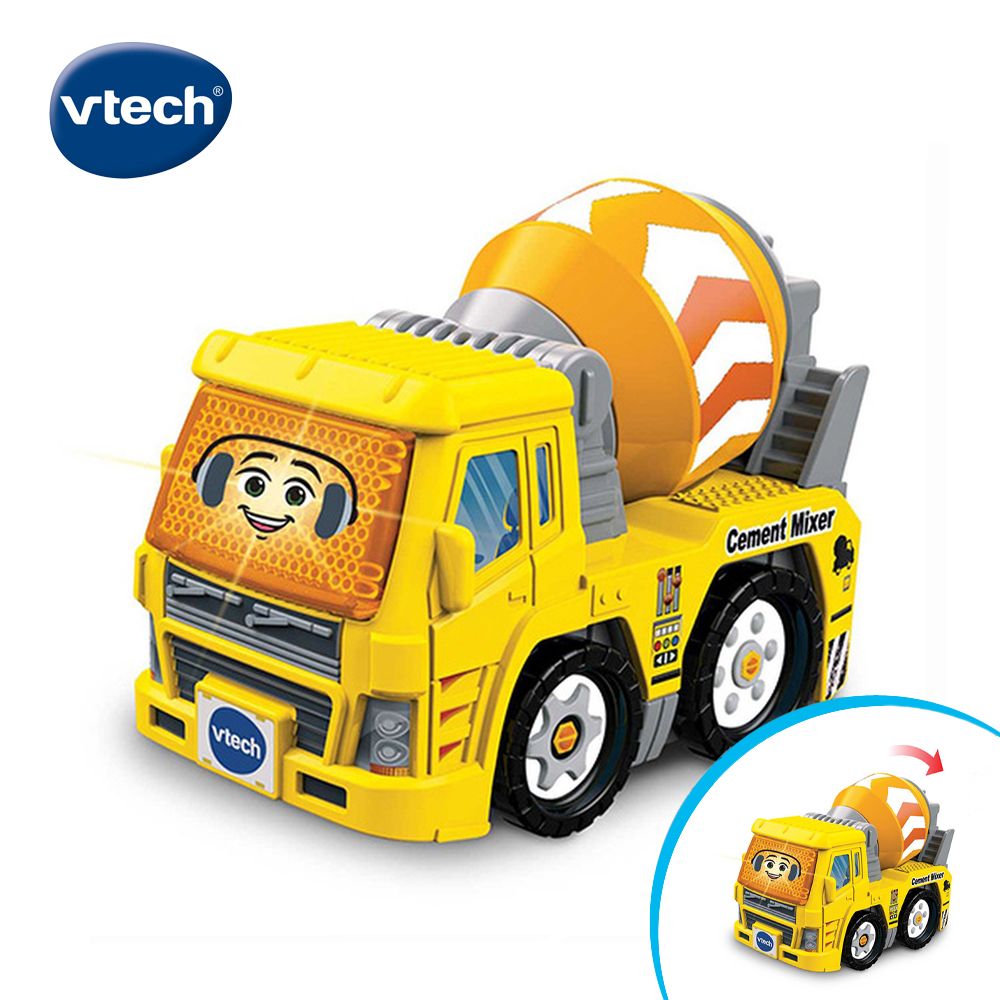vtech聲光城市嘟嘟車/ 水泥車