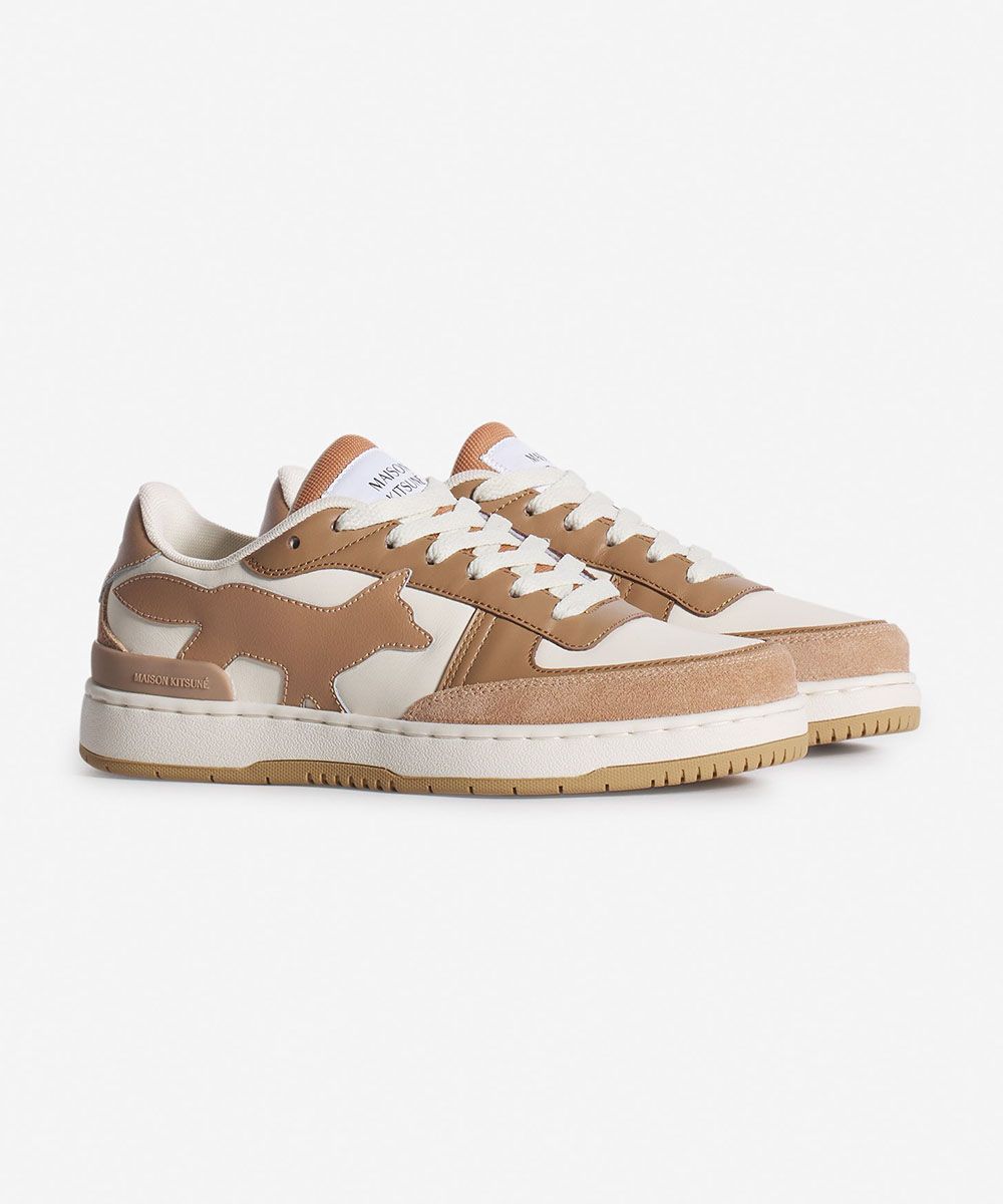 MAISON KITSUNÉ 拿鐵棕疾行狐狸運動鞋_女/ 40