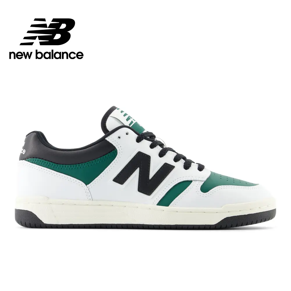 【New Balance】復古鞋_BB480LTD-D_中性_綠白色/ US10.5-28.5cm
